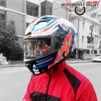 SMK Stellar Grafitti Helmet user review by Tanvir Imtiaz Sian